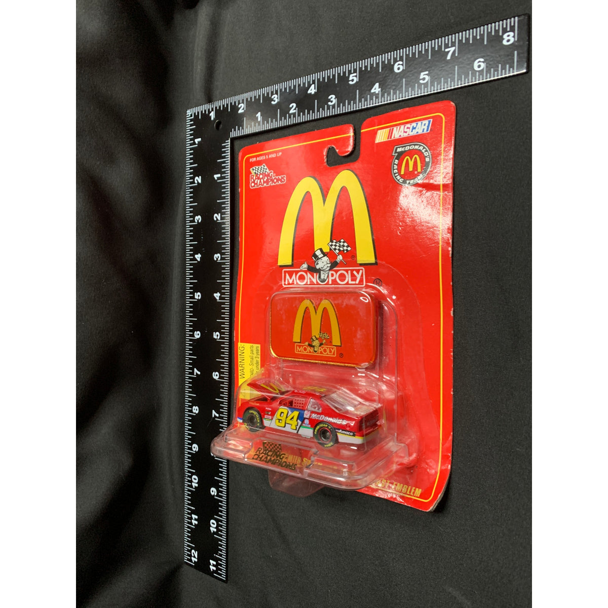1996 Racing Champions Bill Elliott #94 McDonalds Monopoly 1:64 NASCAR