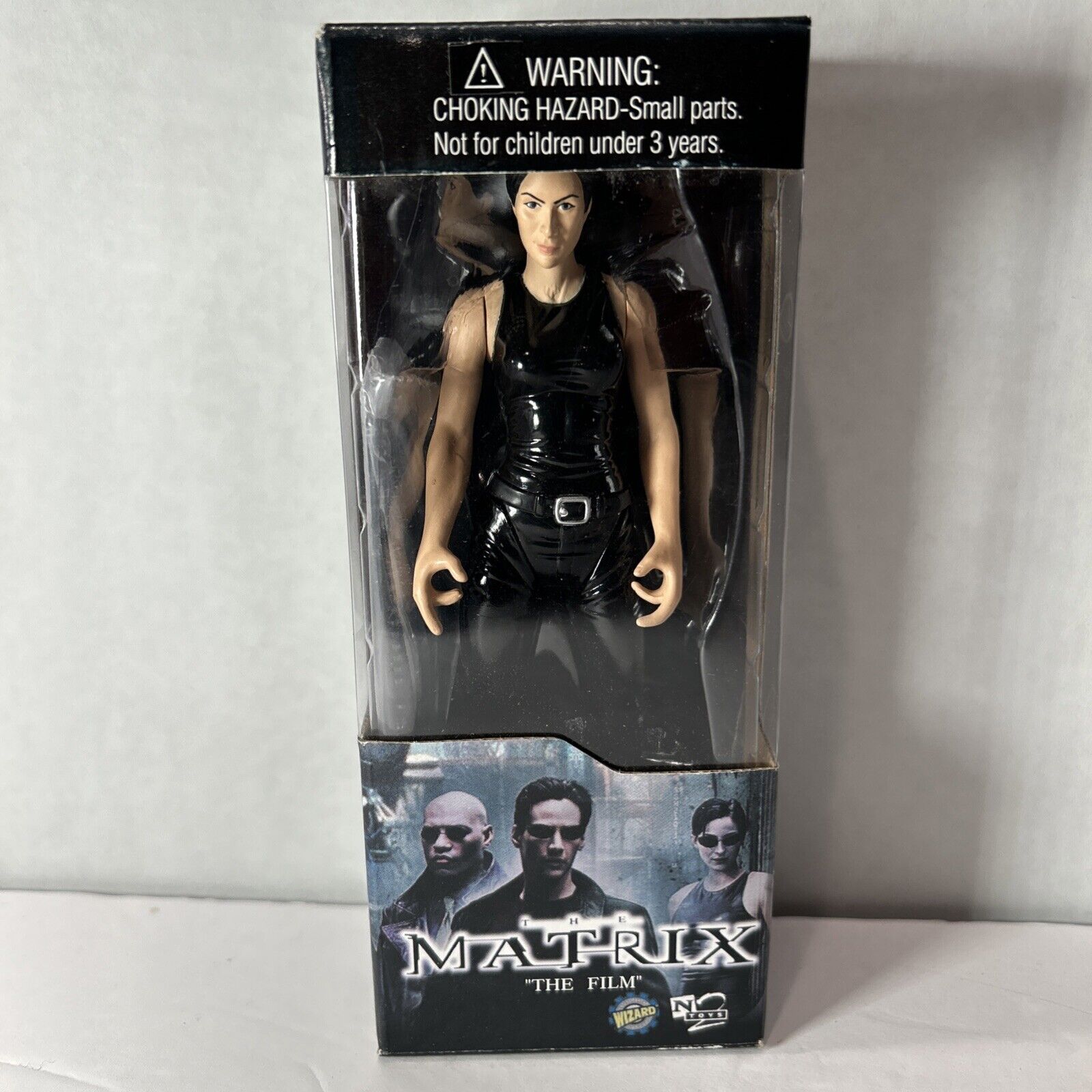 Matrix The Film Wizard N2 Toys Trinity 6” Action Figure VTG 2000 NEW
