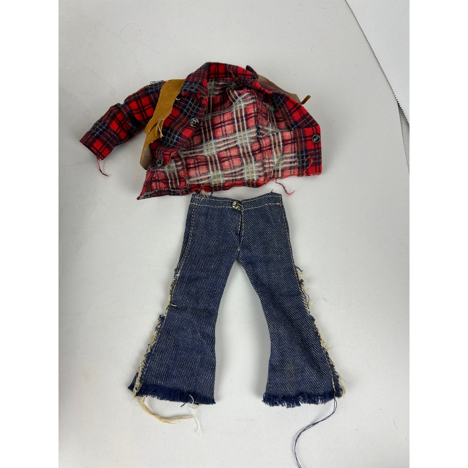 Vintage GI Joe AT Wild West Cowboy bearded figure outfit lot Hasbro 12 inch