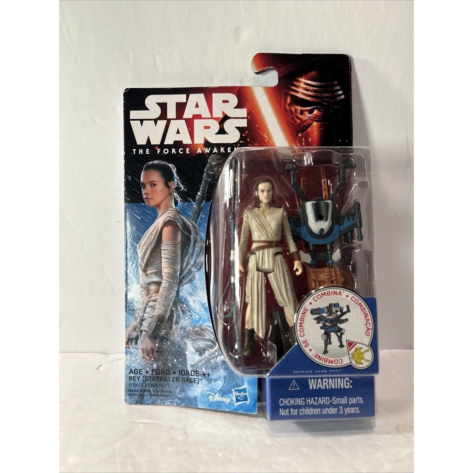 Star Wars 2015 The Force Awakens - Lot of 2 - Rey and Finn