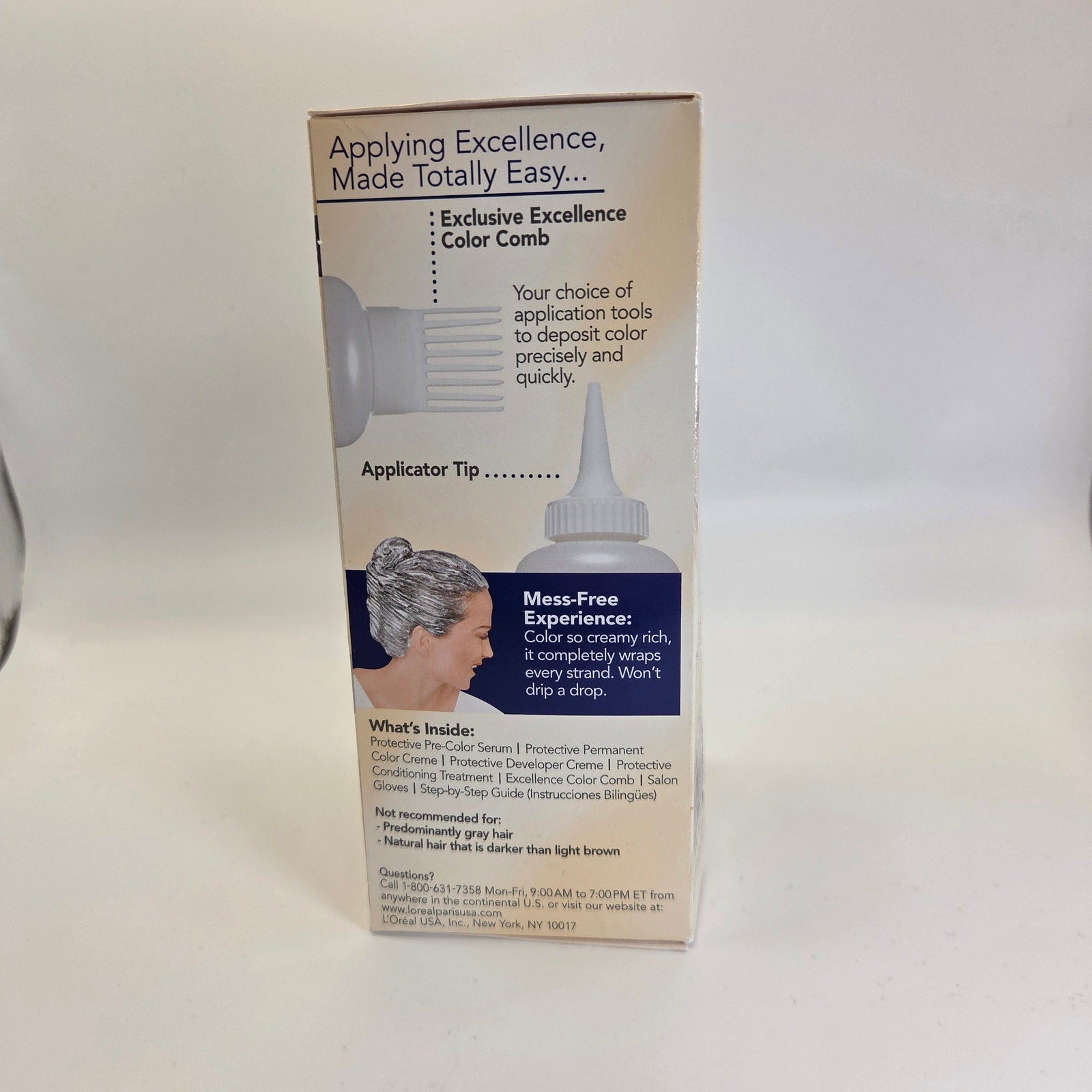 L’Oréal Excellence Crème 01 Blonde Supreme High-Lift Extra Light Ash Blonde NOS