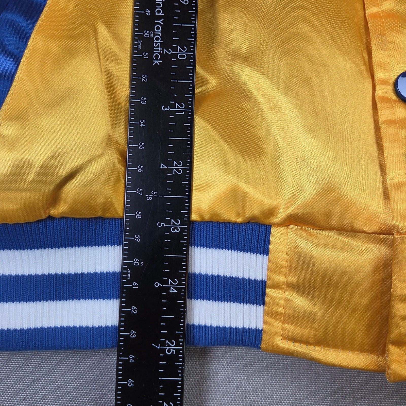 Headgear Classics Don’t Be A Menace Loc Dog Satin Varsity Jacket XL NWT