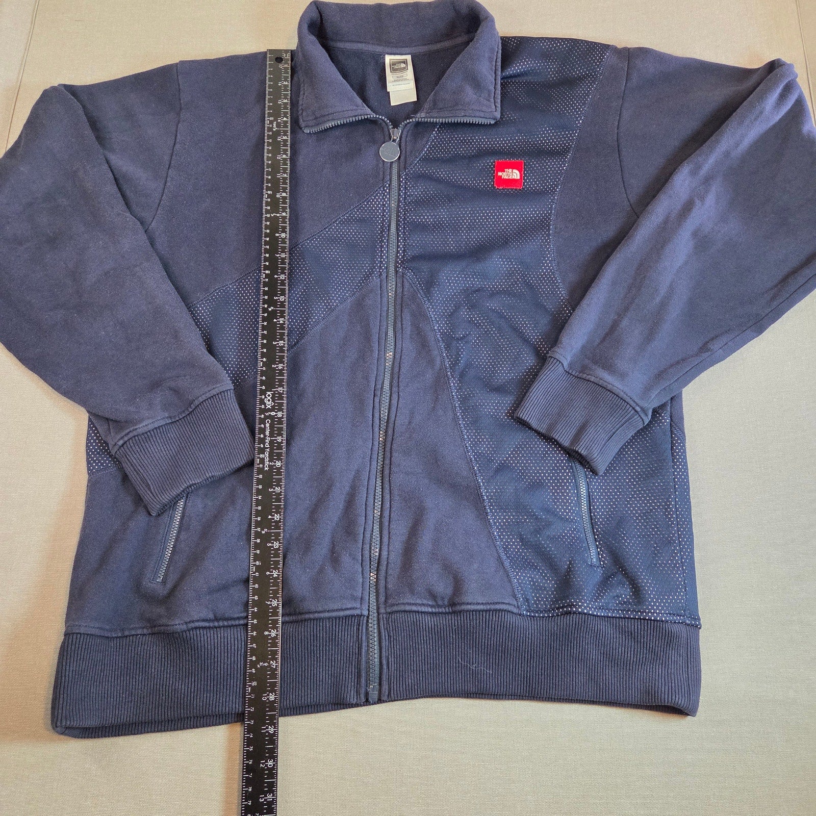 The North Face Men’s XL Cotton Blend Full Zip Sweater Jacket 2008