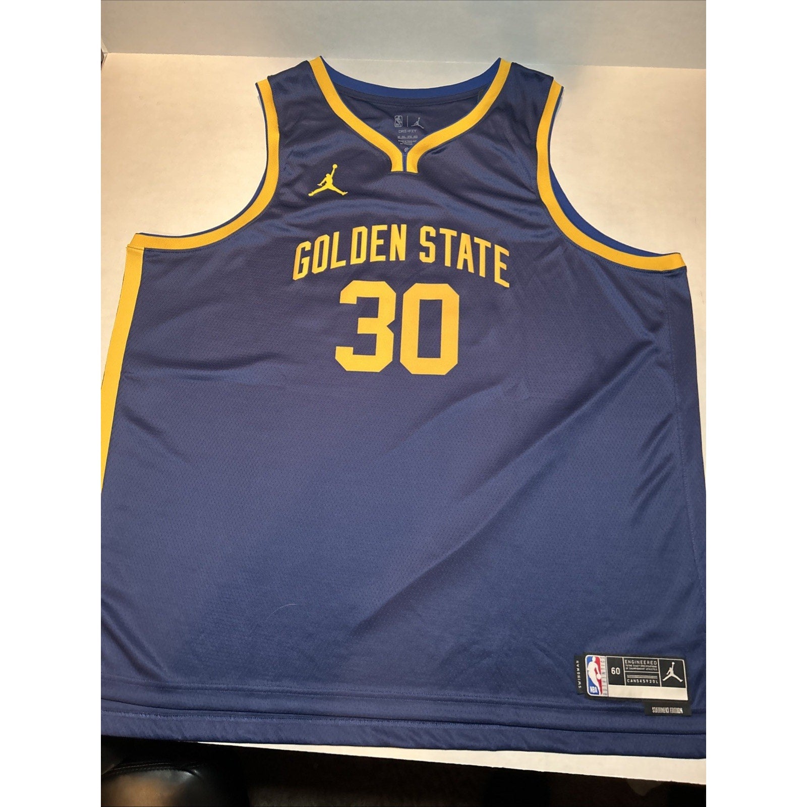 Stephen Curry #30 Golden State Warriors Nike Dri-Fit Basketball Jersey Size 3XL