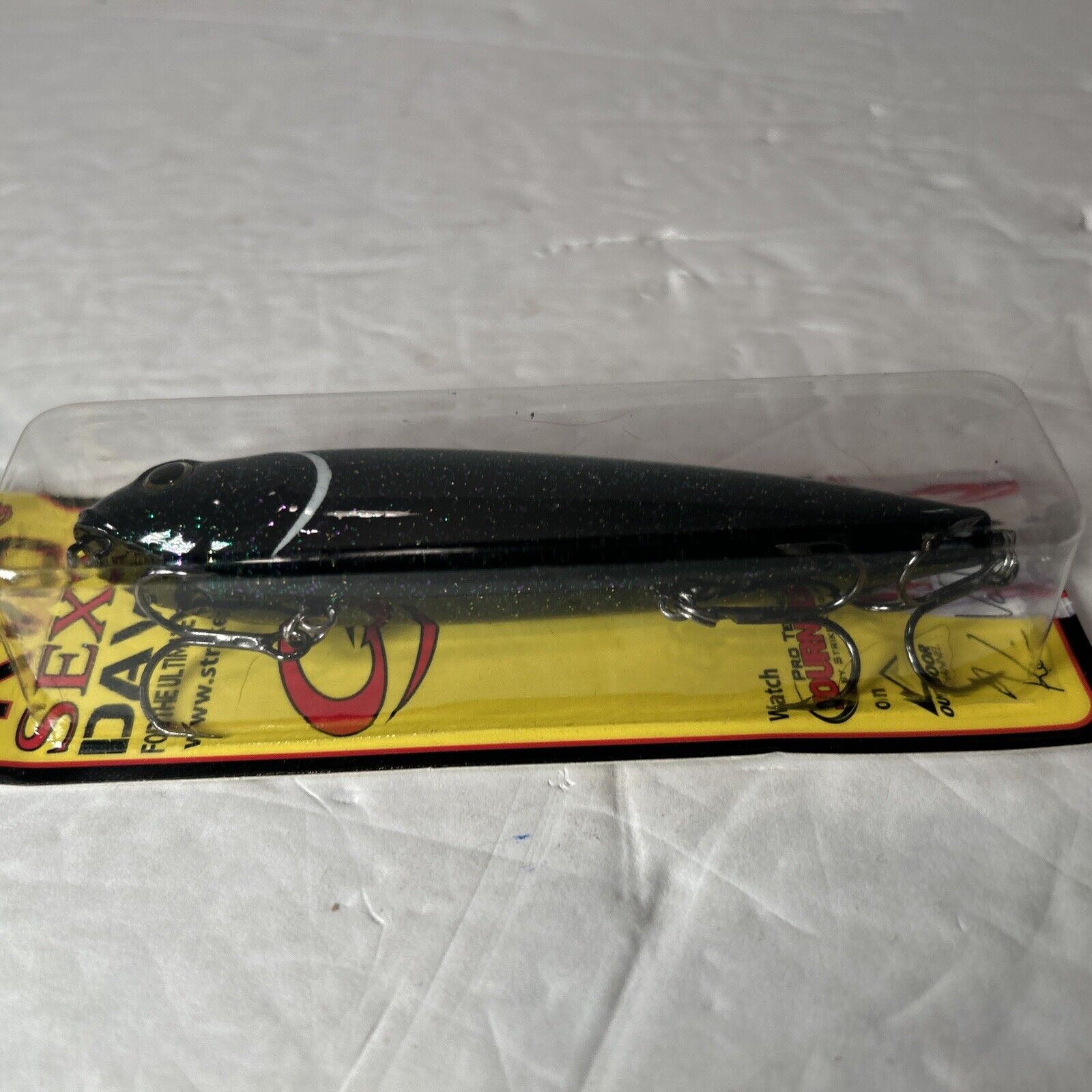 Strike King KVD 4 1/2-inch Sexy Dawg - Black Lab HCKVDSD-668