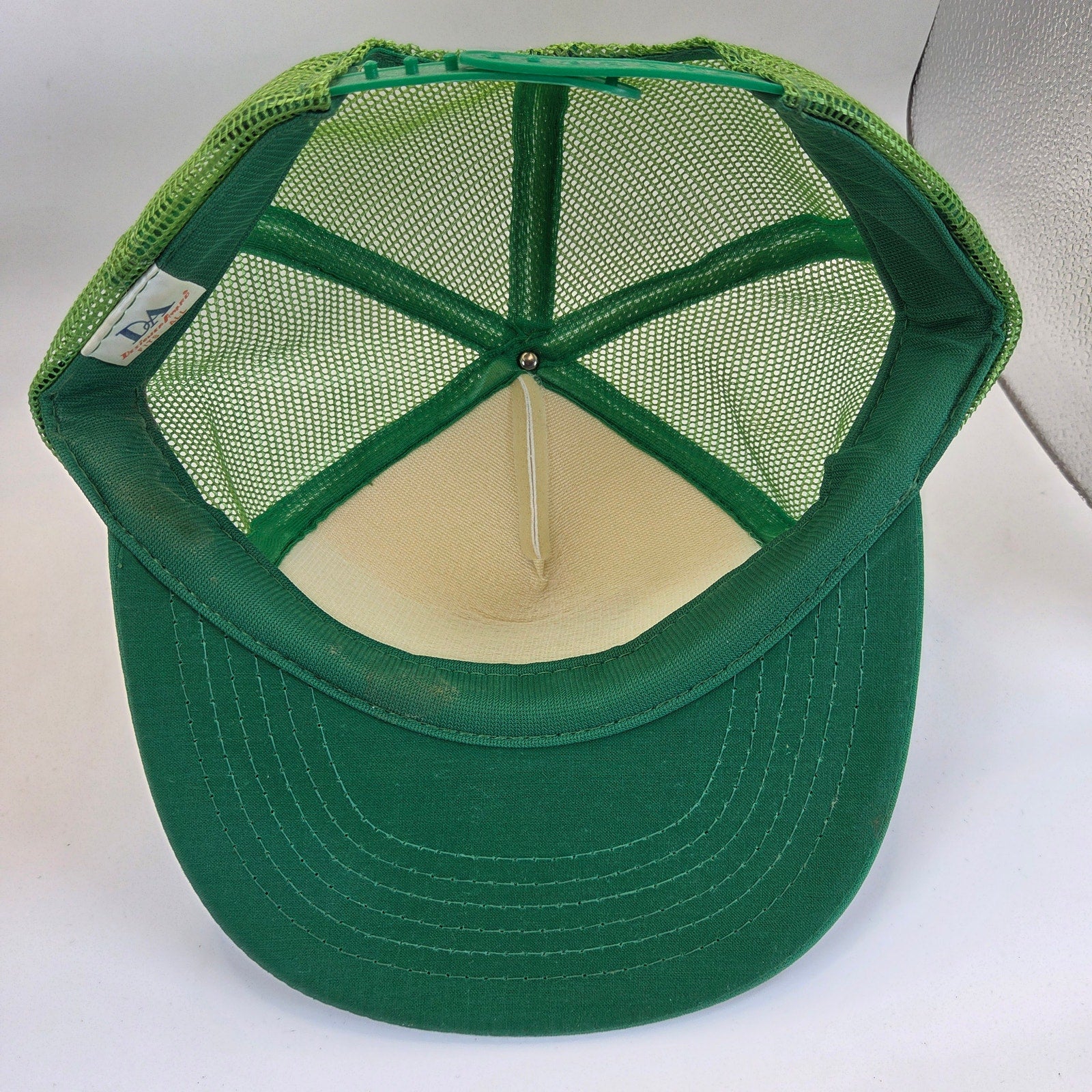 Vintage Over The Hill Trucker Hat Designer Award Taiwan Mesh Snapback Cap OSFA