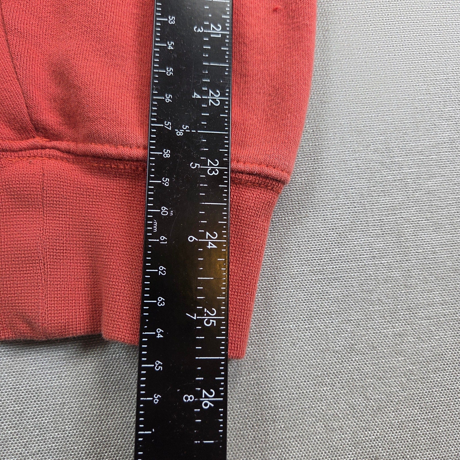 The North Face Fox Graphic Logo Hoodie Mens Small Pullover Sweatshirt Red