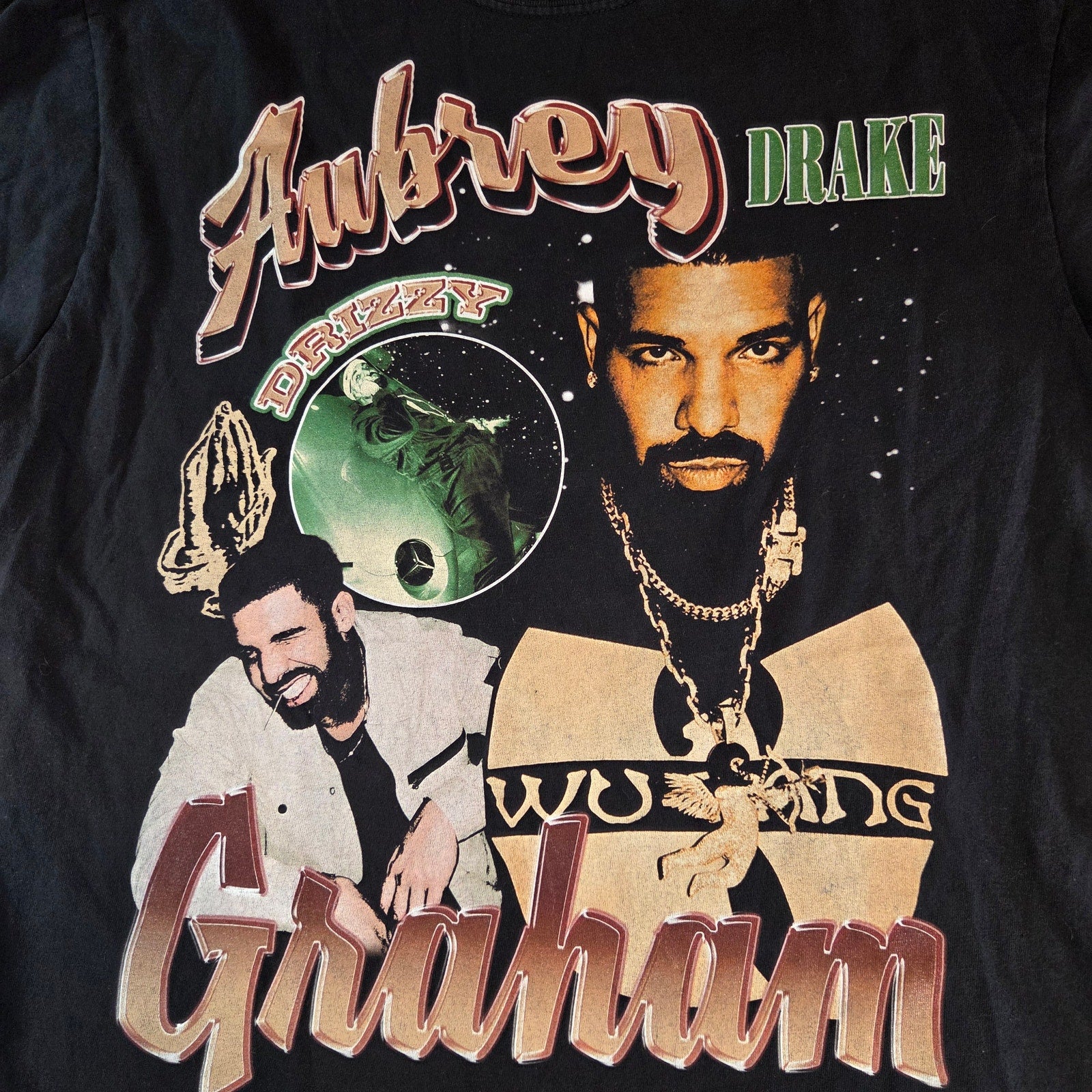 Drake Certified Lover Boy Rap Tee Shirt Aubrey Graham Wu-Tang Drizzy L