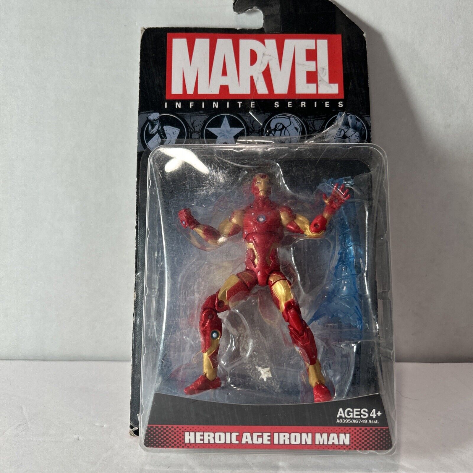 Lot of 5 Iron Man Items, Figure, Journal, Eraser, Photo Album and VR Viewer