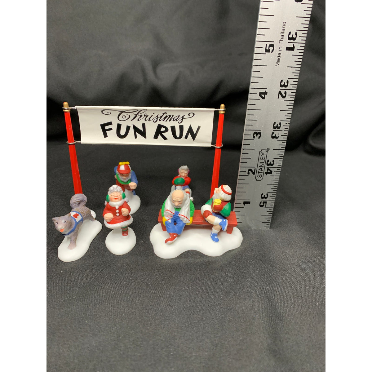 Dept 56 Christmas Fun Run 56434 North Pole Series Set of 6 Retired 1998