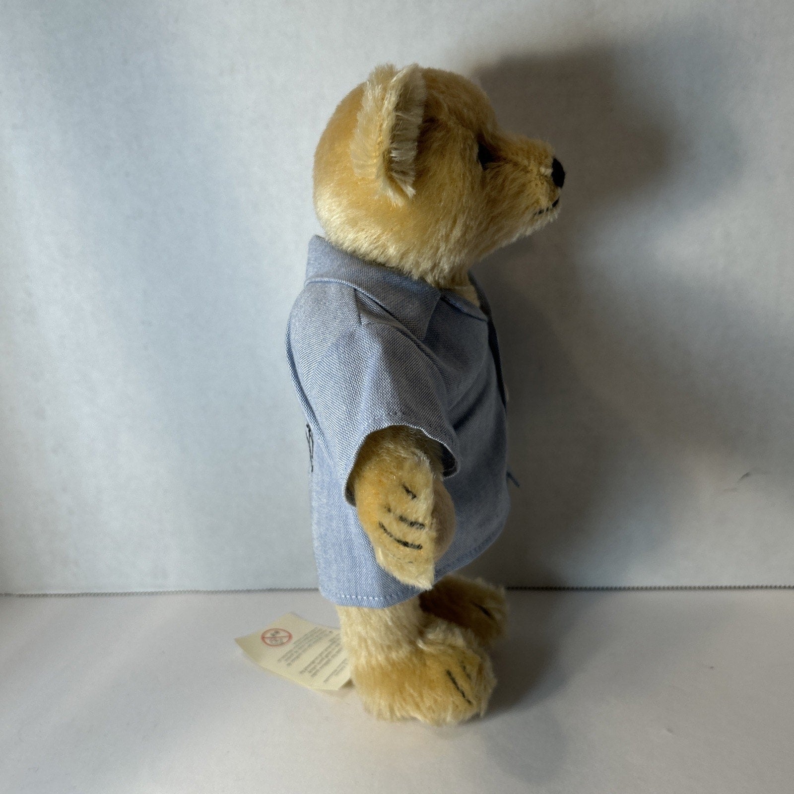 Steiff Zodiac Aries Bear Leontine 30.03.1991 9" Ltd Edition w/ Shirt & Tags