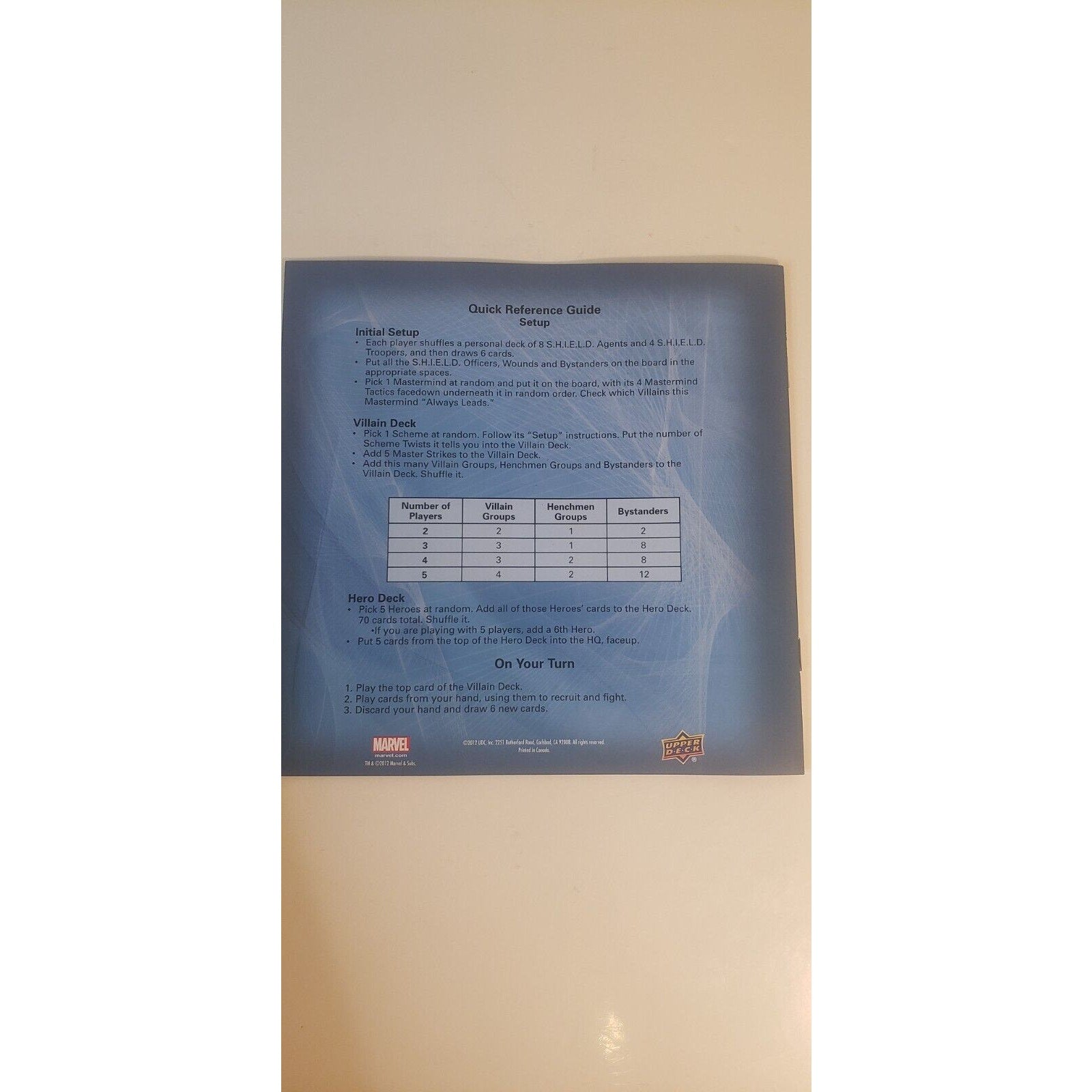 Upper Deck LEGENDARY A Marvel Deck Building Game ~ 100% Complete ~ MINT!