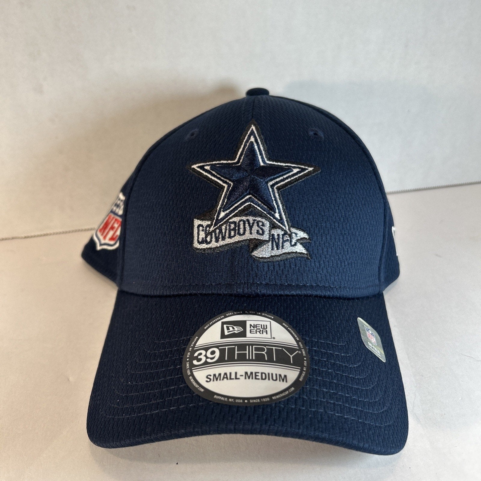 Dallas Cowboys New Era 39Thirty Small/Medium Navy Blue Hat
