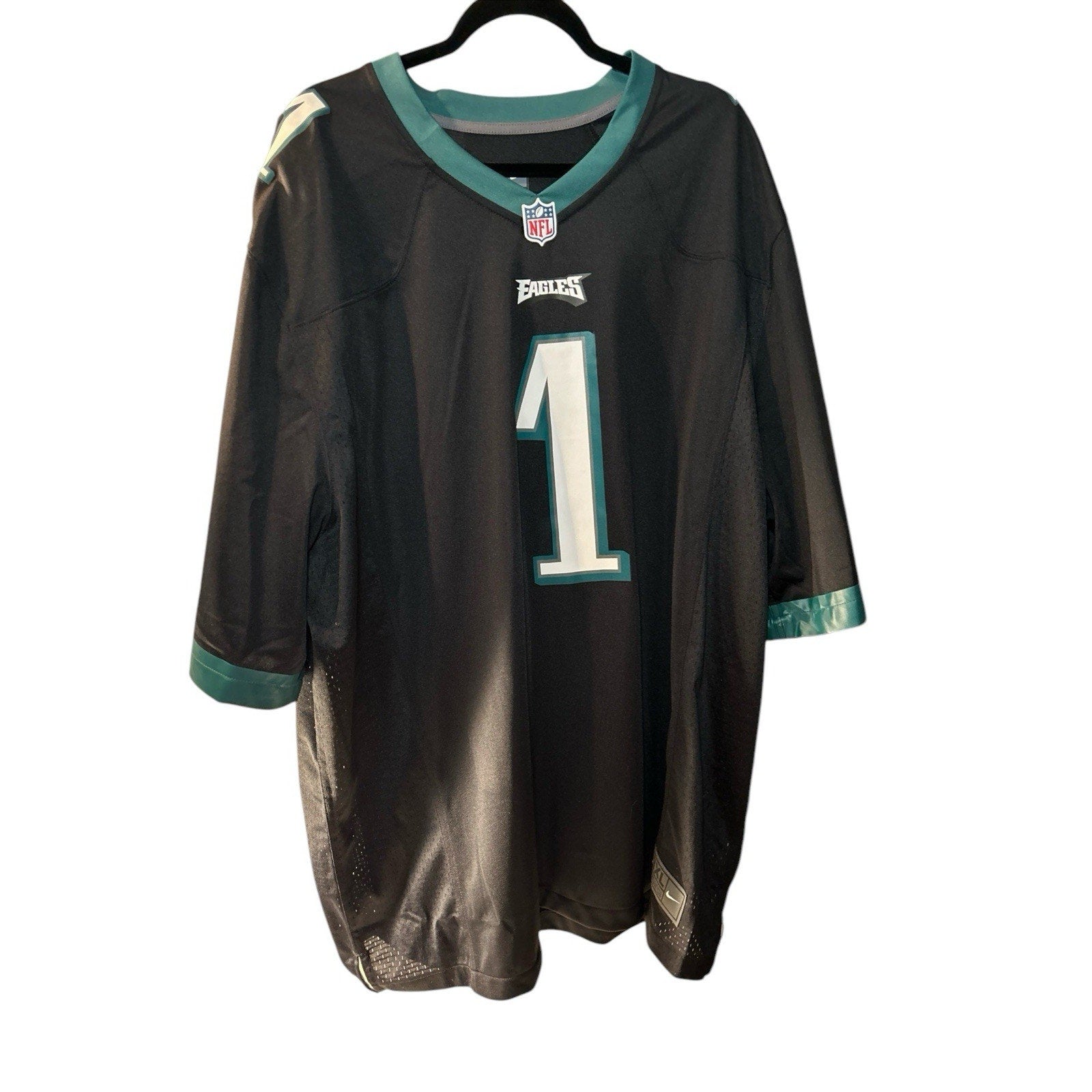 Nike On Field Jalen Hurts Eagles Black Jersey 3XL Vapor Limited 2002 NWT