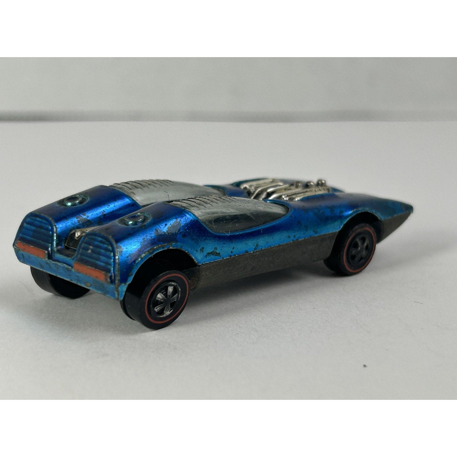 Vintage Hot Wheels Redline 1969 Splittin' Image Mattel Diecast Car W/Badge