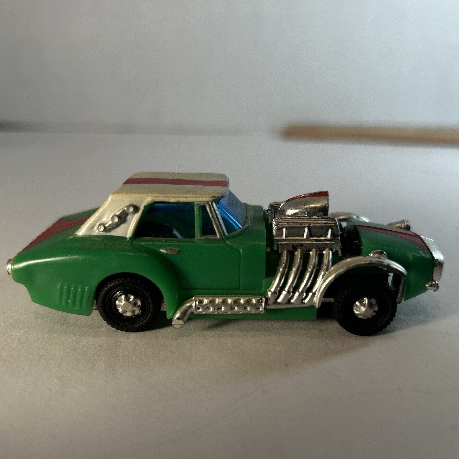 1960s Mini Motorific Dragster Hot Rod #CZ-3287 Car w/ Original Display Case