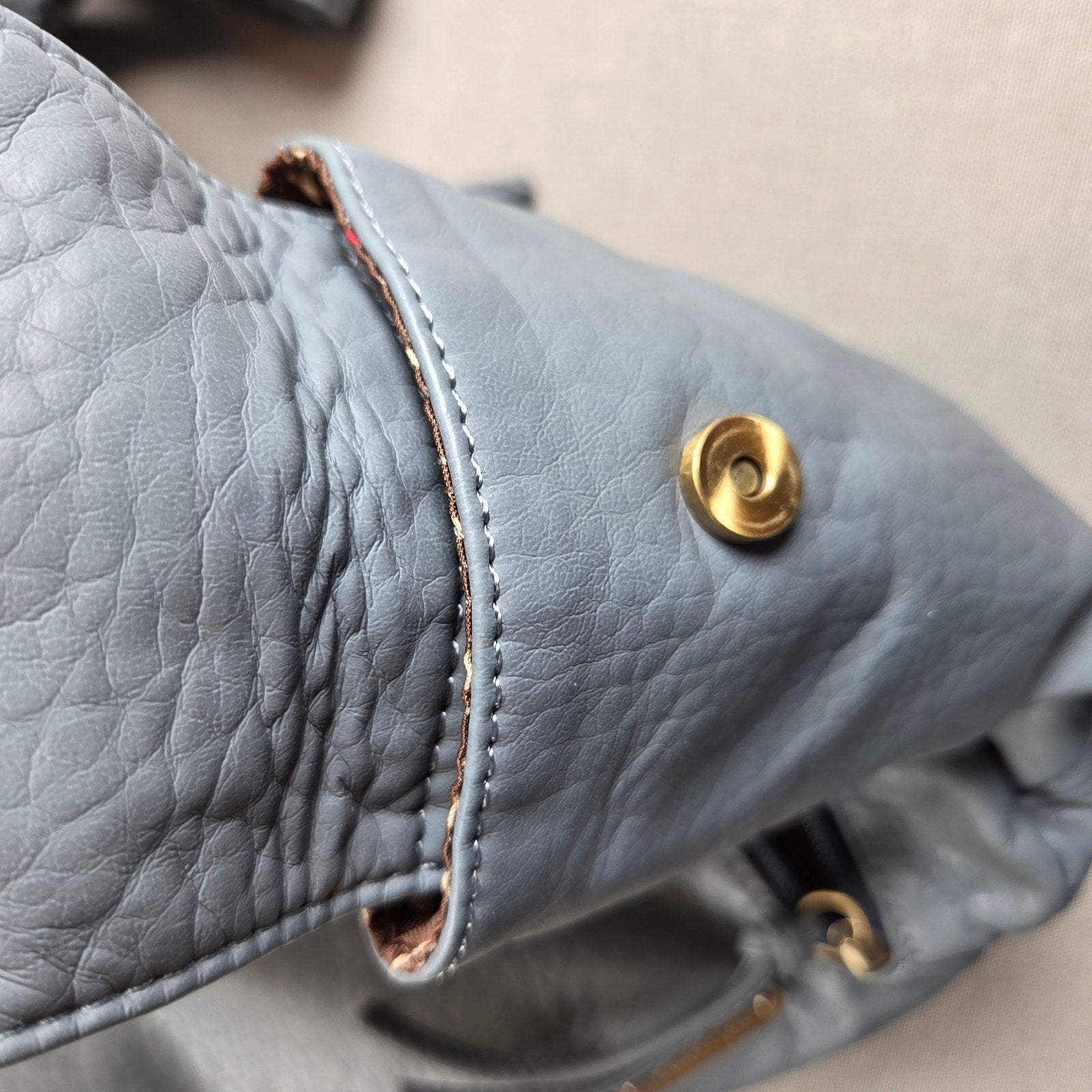 Montana West Select Llewellyn Handbag Blue Braided Studded Shoulder Bag Purse