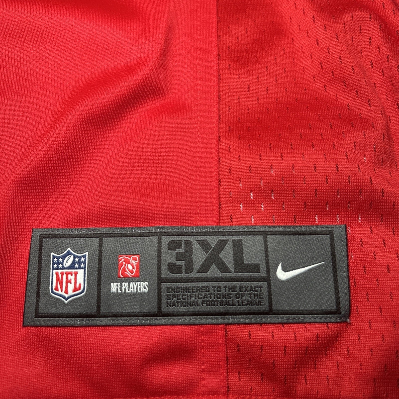 Patrick Mahomes Kansas City Chiefs Nike NFL On Field Jersey Color Red Size XXXL
