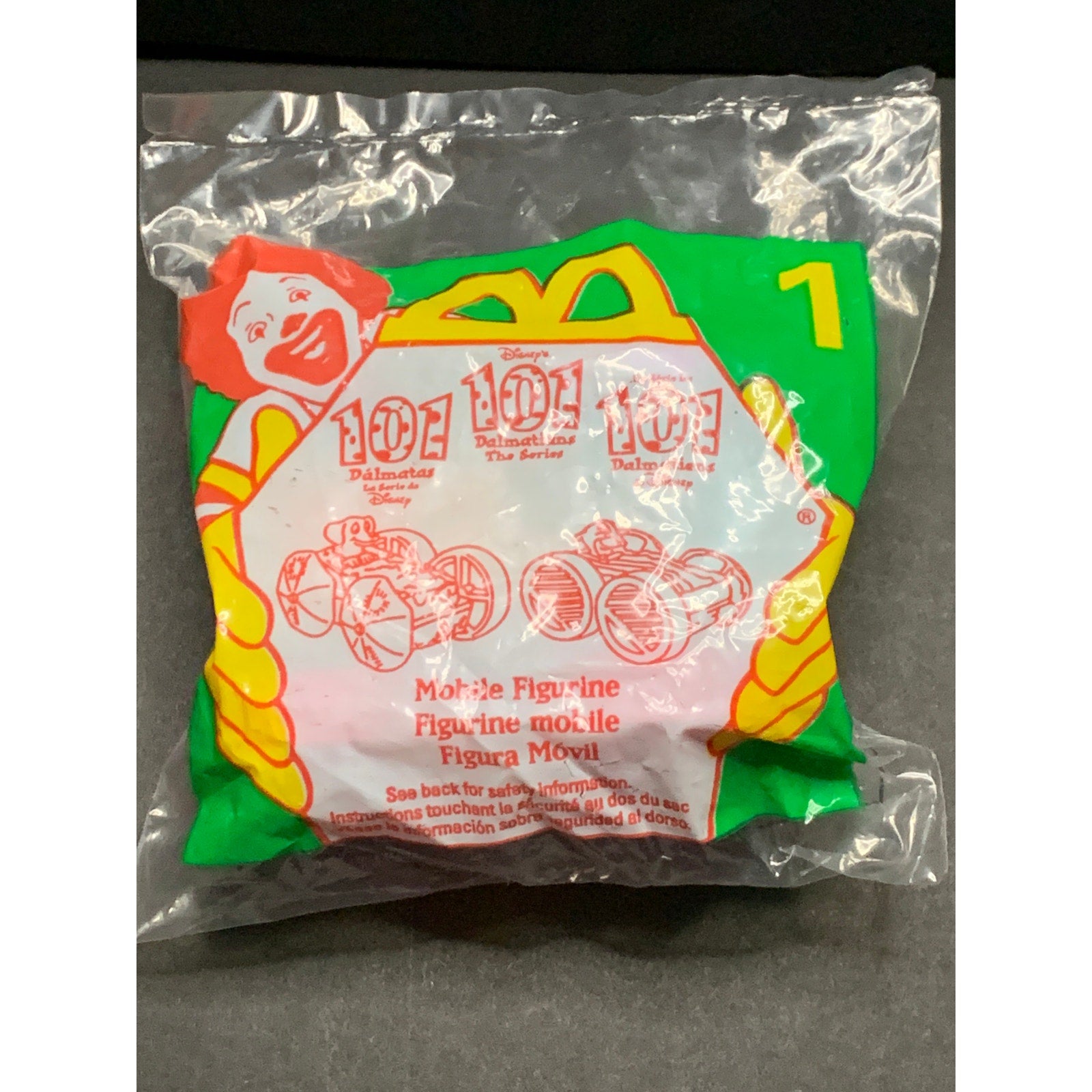 1997 Disney 101 Dalmations The Series McDonalds Happy Meal Toy Sealed Lot of 4