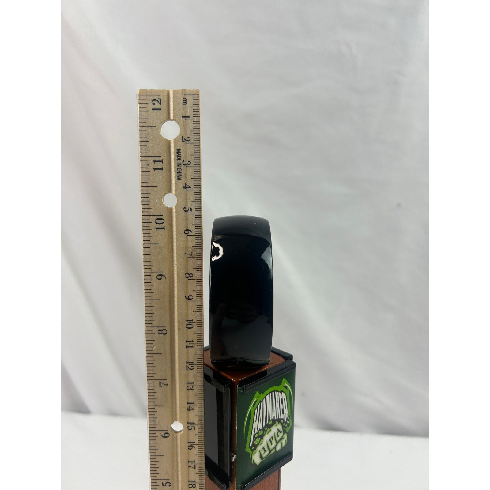 Mankato Brewery Haymaker IPA Beer Tap Handle Minnesota Wood Breweriana 10in