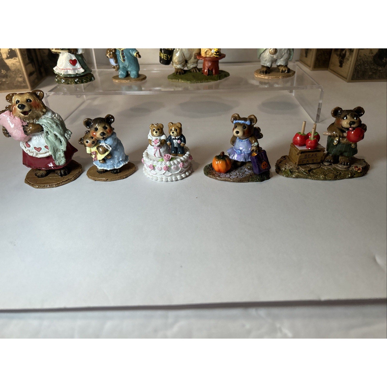 Wee Forest Folk Bear Collection BB-1–BB-16 + Wedding Bear T-09 Retired