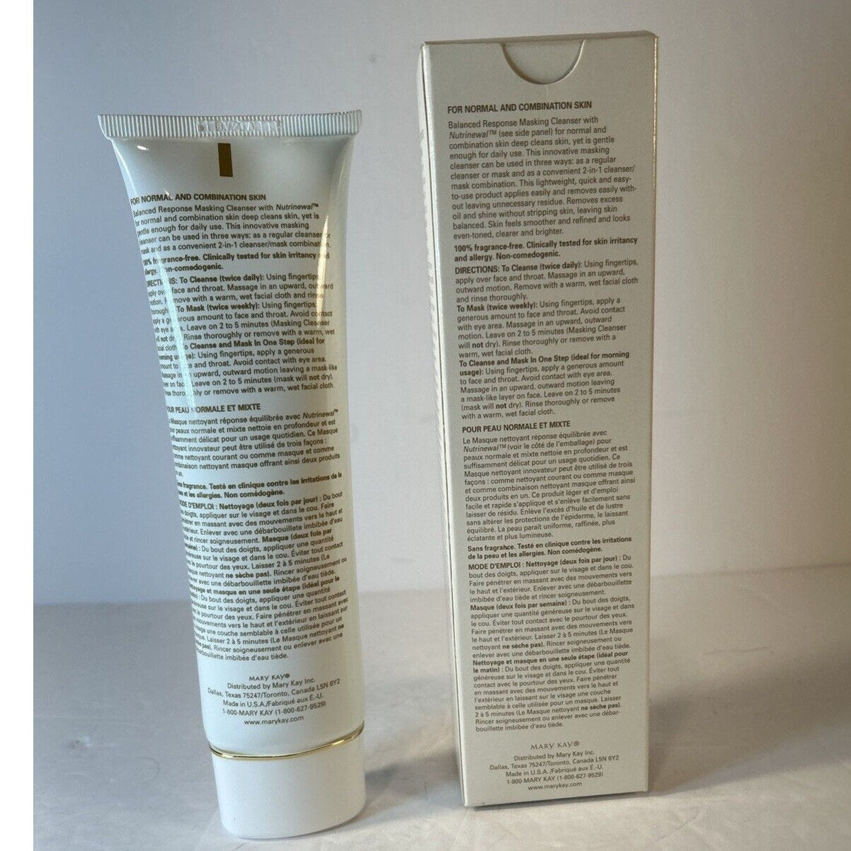 Mary Kay 2911 Formula 2 Balanced Response Masking Cleanser 5 oz w Box Vintage