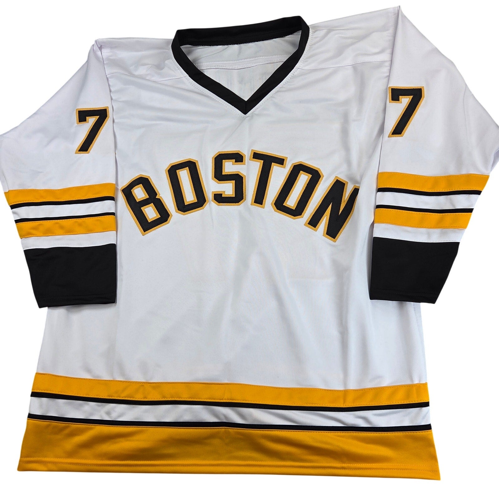 Ray Bourque HOF 04 Signed Boston Bruins Custom Jersey BAS Witness Beckett COA