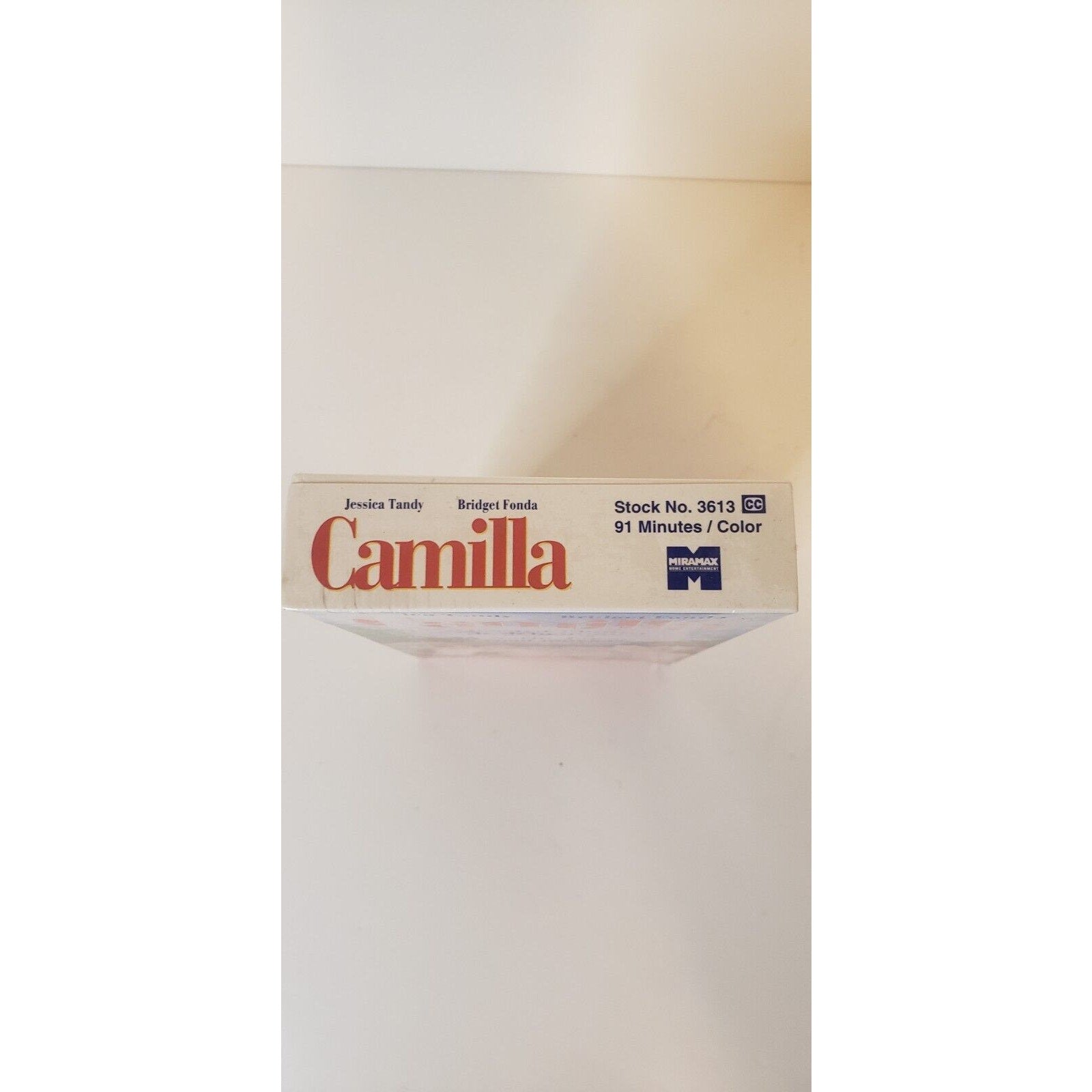 Camilla VHS New Sealed 1995 Jessica Tandy Bridget Fonda
