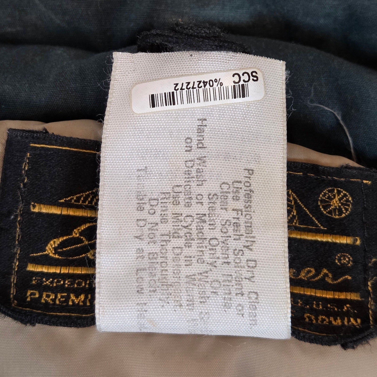 Vintage Eddie Bauer Goose Down Vest XL Made in USA Green Expedition 70s 80s