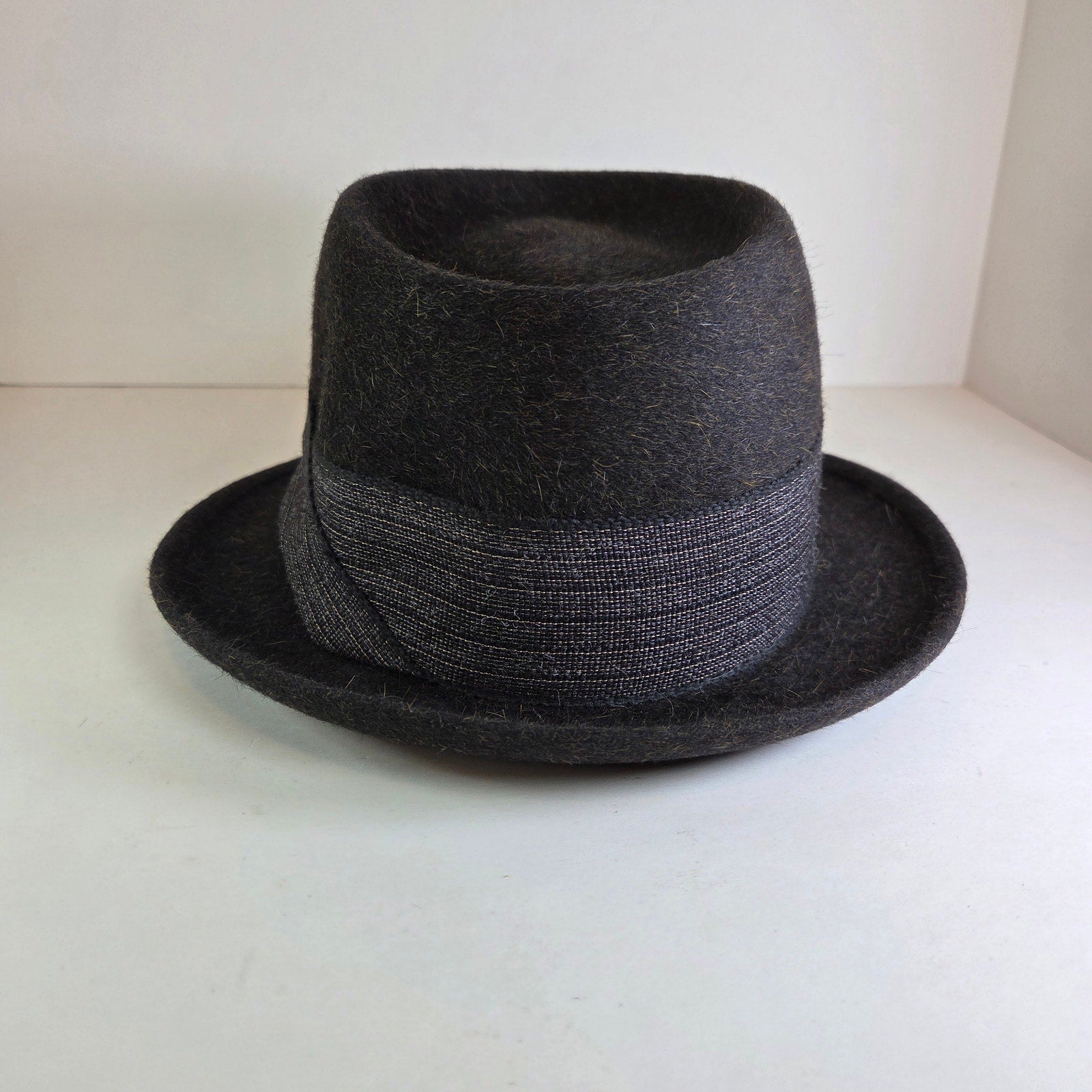 Vintage Stetson Royal De Luxe Pork Pie Hat Maurice Rothschild 6 7/8 Minneapolis