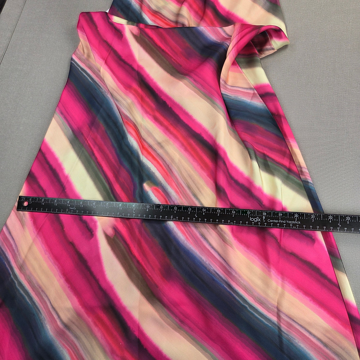 Club L London Melanie Maxi Dress UK 10 US 6 Striped Halter Open Back NWT