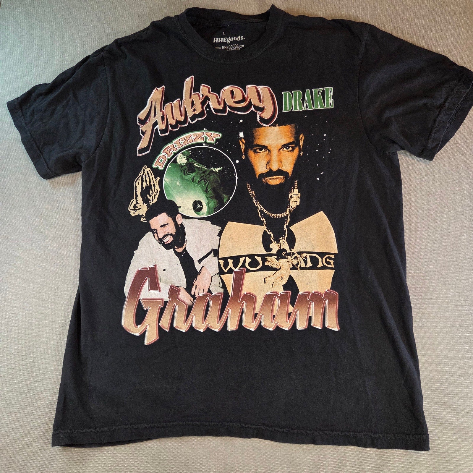 Drake Certified Lover Boy Rap Tee Shirt Aubrey Graham Wu-Tang Drizzy L