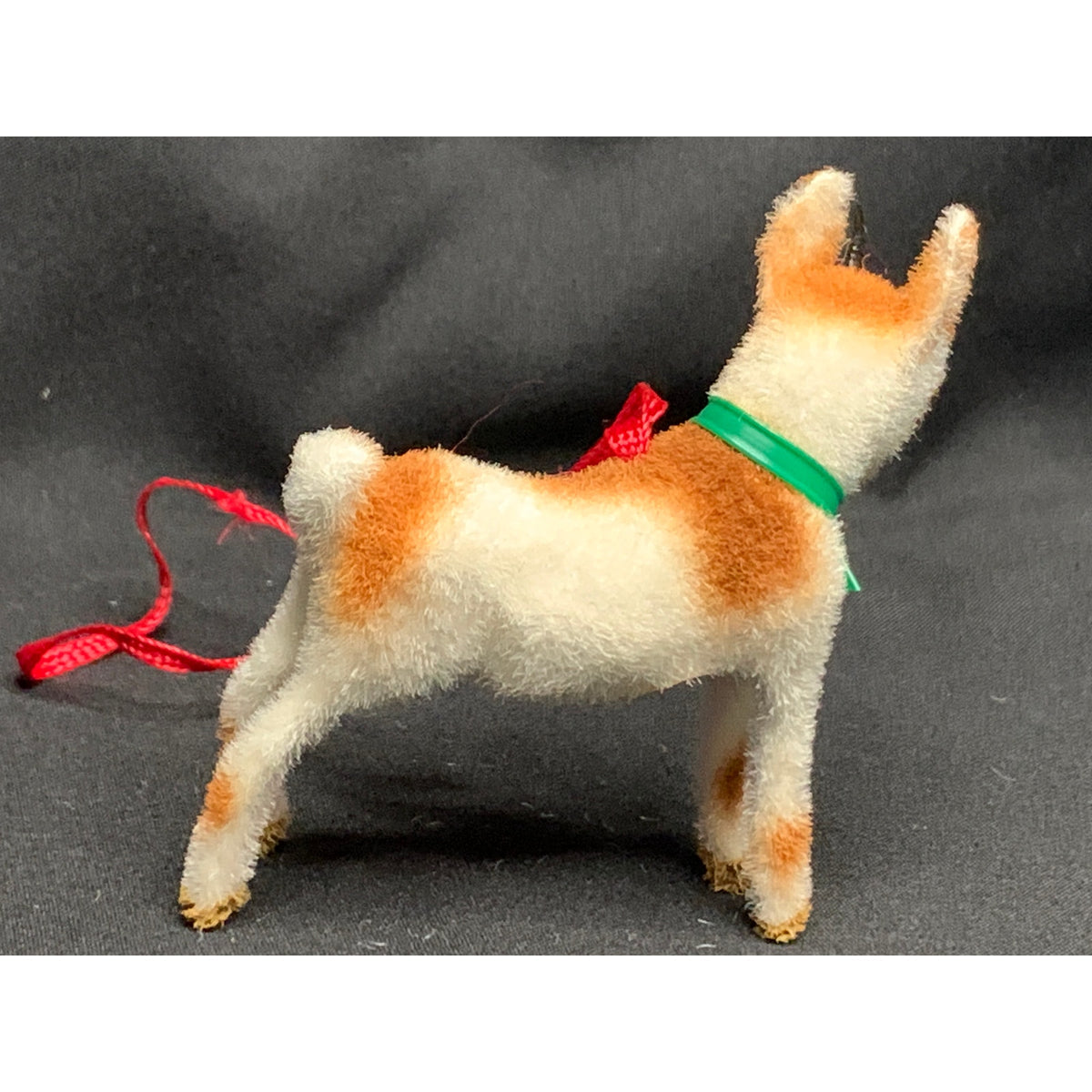 Vintage Wagner Handwork Flocked Goat Ornament West Germany 1983-1990