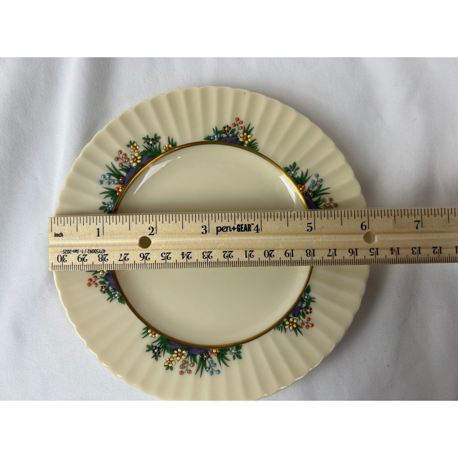 Vintage Lenox Rutledge Place Setting Dinner Salad Bread Saucer No Cup USA