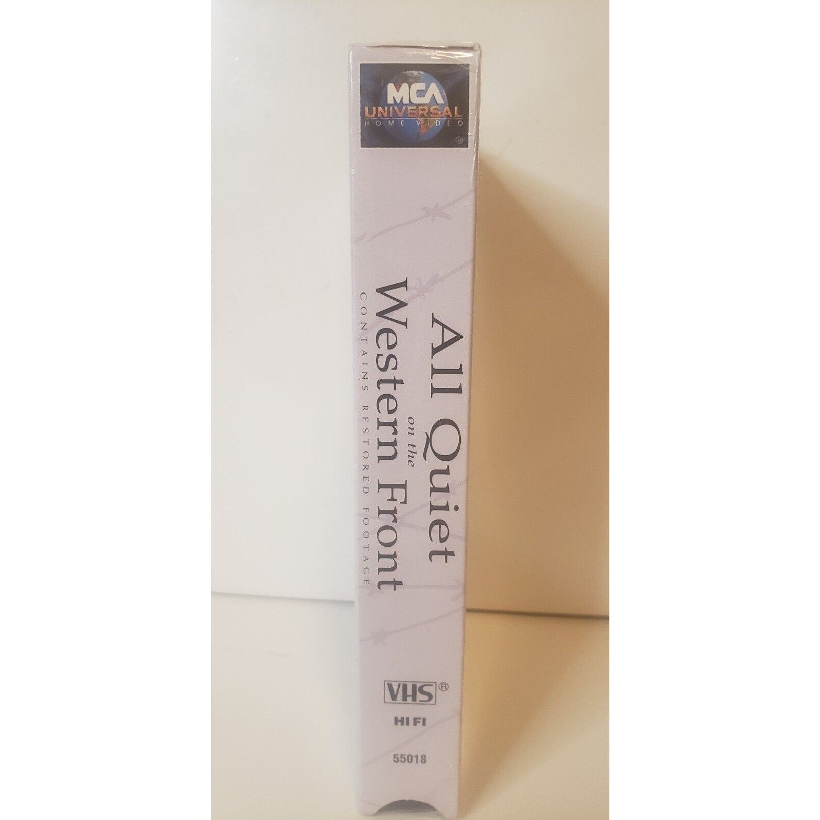 All Quiet On The Western Front VHS New Sealed Black & White Oscar Winner