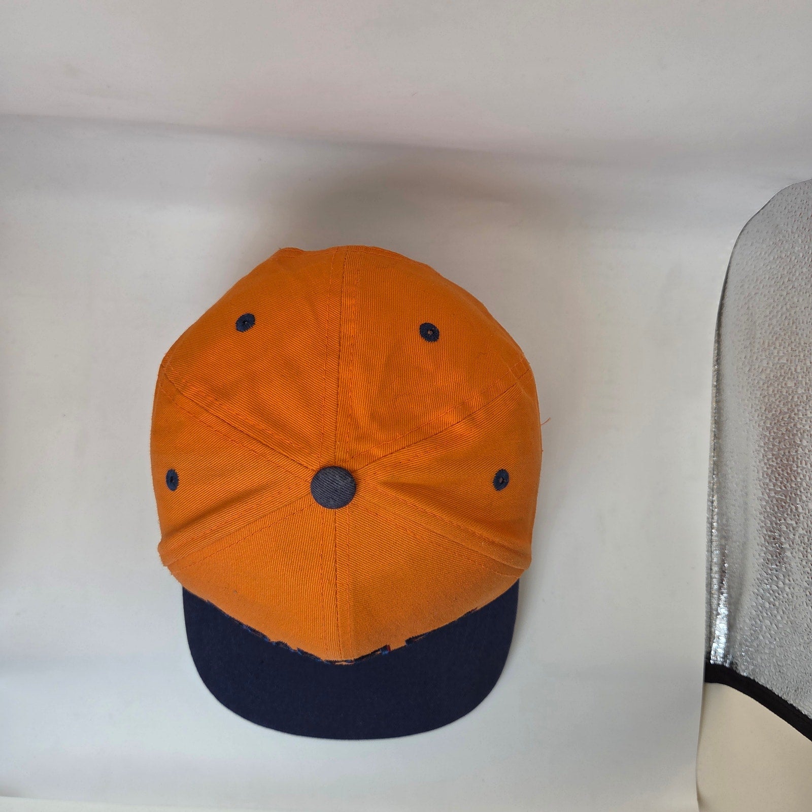 FC Barcelona Official Merchandise Snapback Hat Orange Blue FCB Soccer Cap OSFM