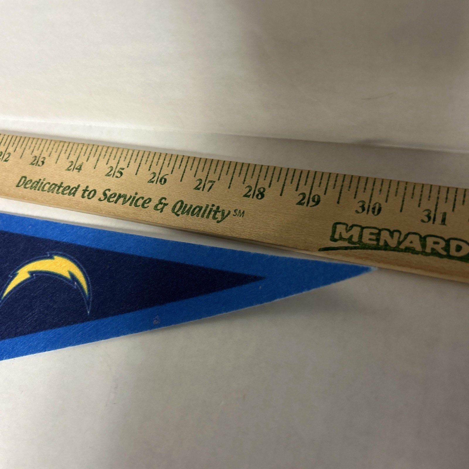 Los Angeles Chargers NFL 12" X 30" Wincraft Felt Pennant