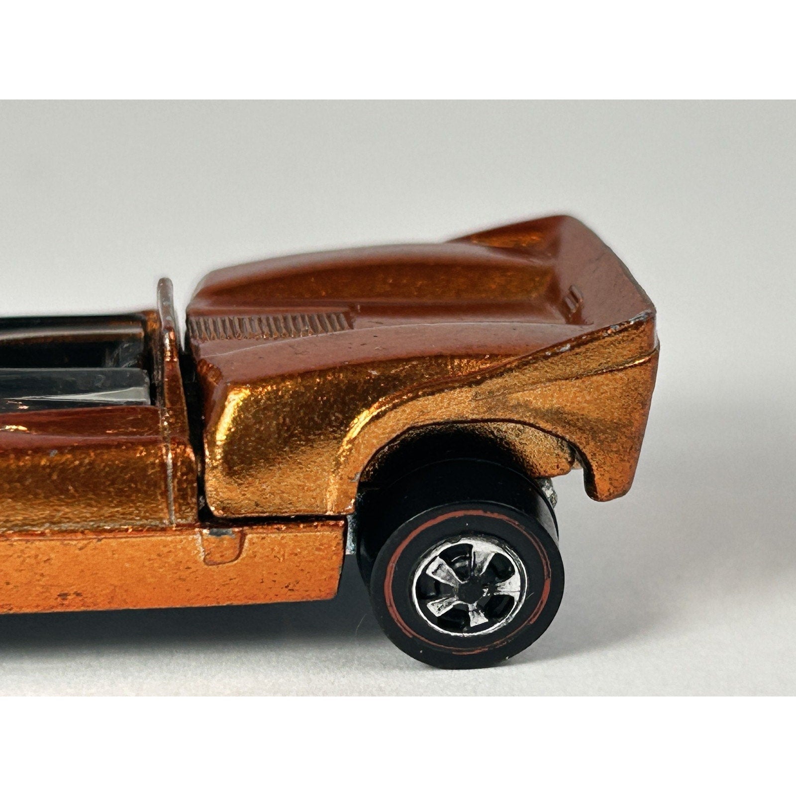 Vintage Hot Wheels 1969 McLaren M6A Redline Diecast Car W/Button