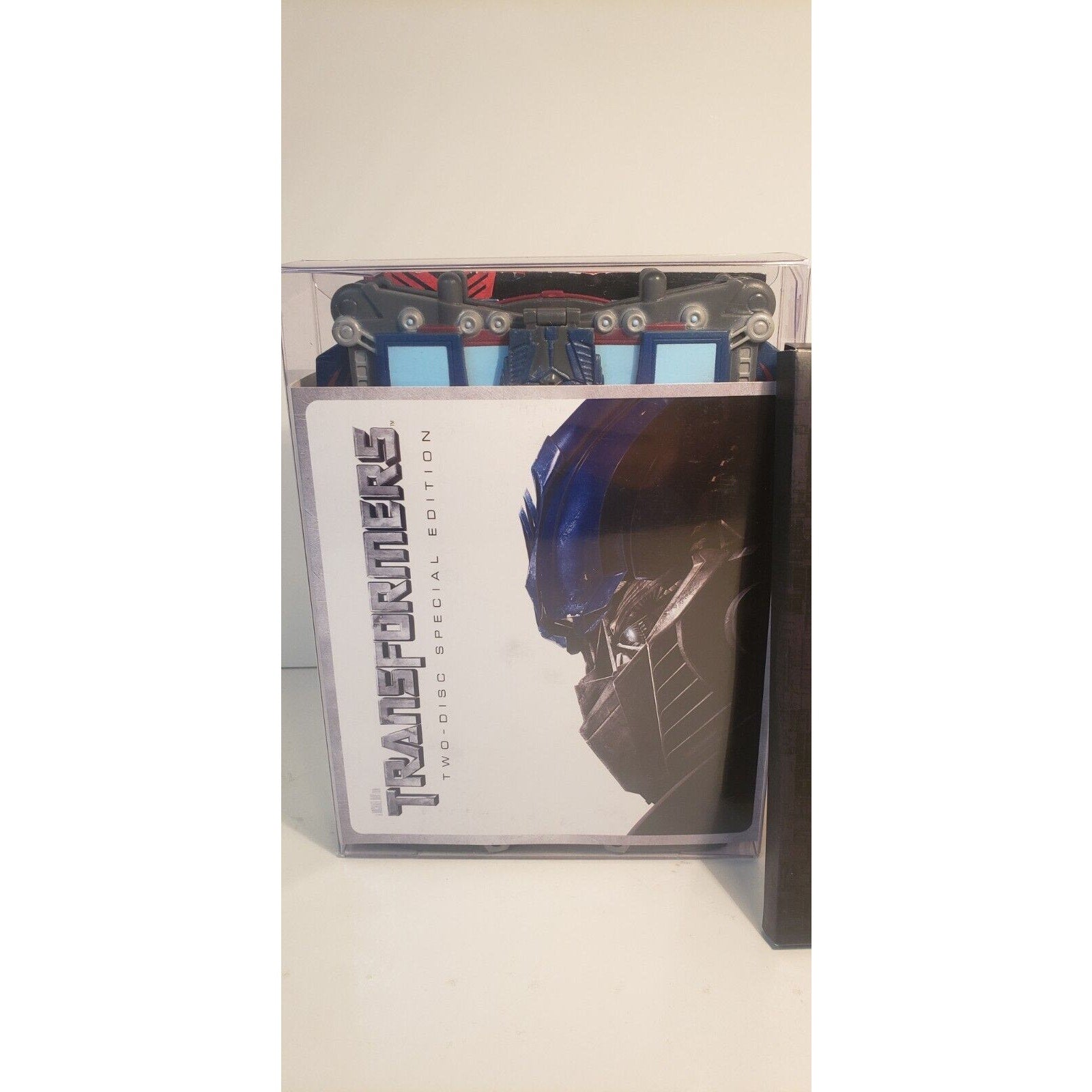 2007 Transformers 2 Disc Sp. Ed. DVD w/ Optimus Prime Case + Last Night 360 Exp.