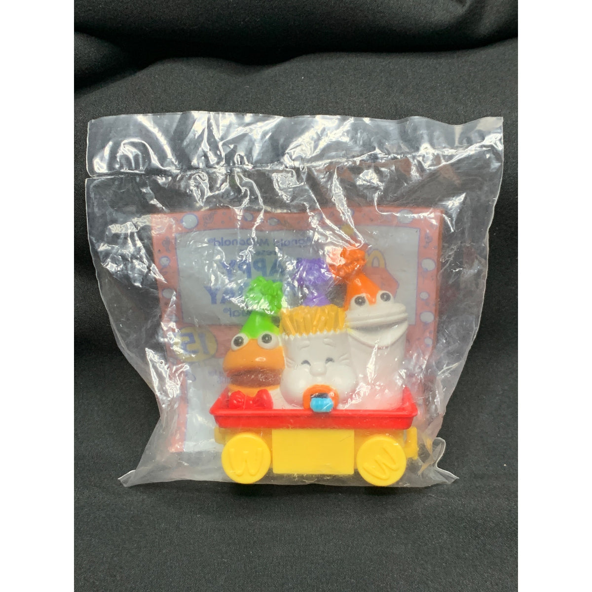 1994 McDonalds Happy Birthday Happy Meal Guys #15 Toy Sealed Vintage