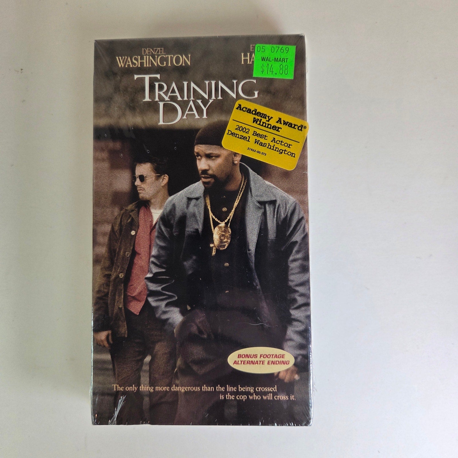 Training Day Sealed VHS – Bonus Footage / Alternate Ending – Denzel Washington