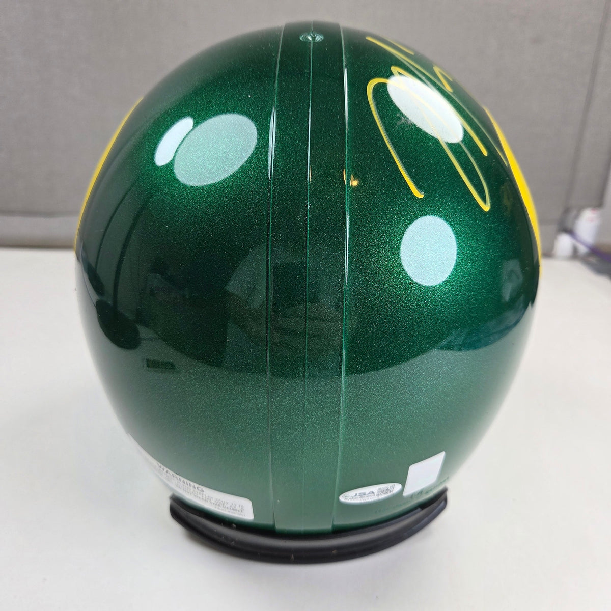 Marcus Mariota Heisman Autographed Oregon Ducks Replica Helmet JSA COA