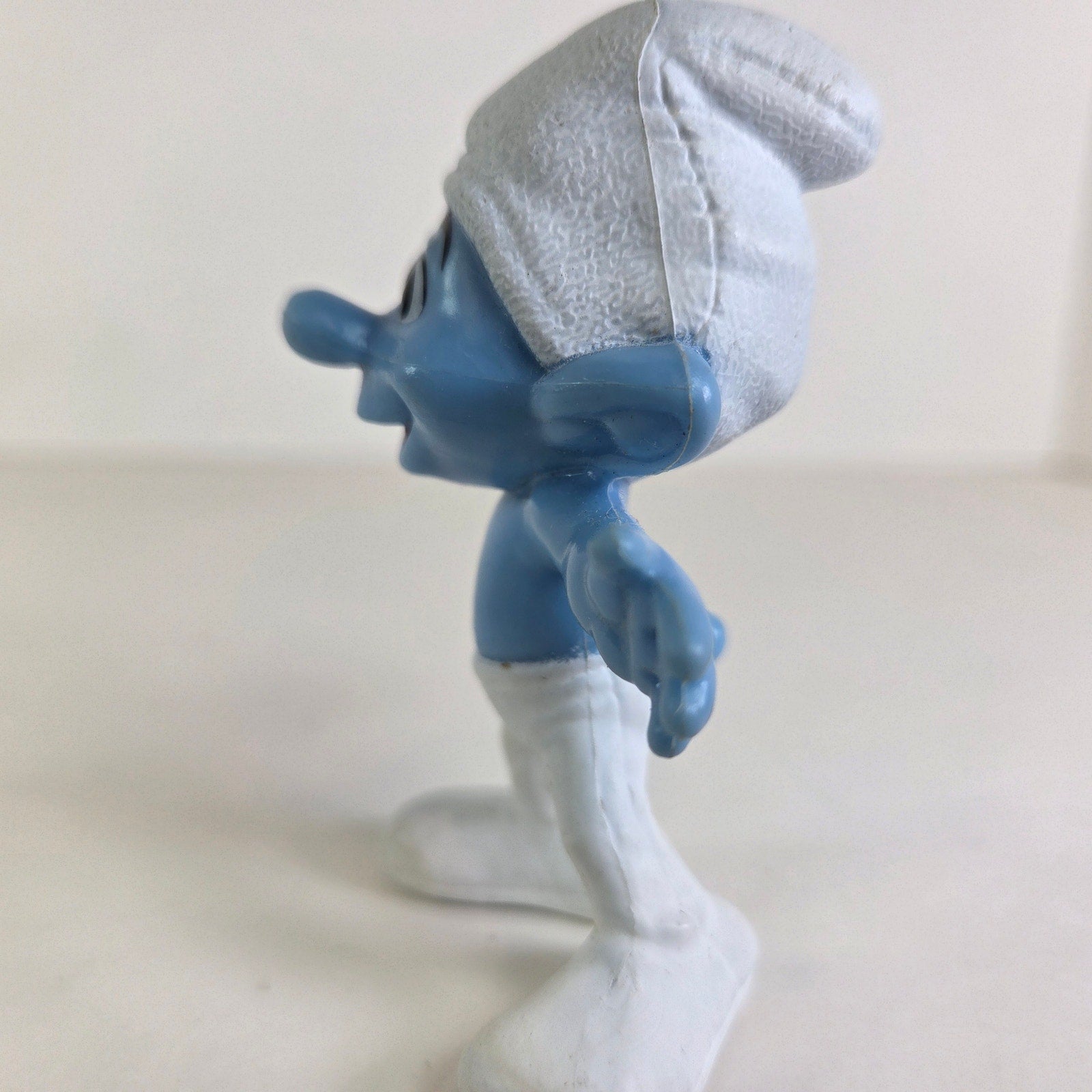 Smurfs PVC Figure – 2015 McDonald’s Happy Meal Toy, Blue & White, 3.5" Tall