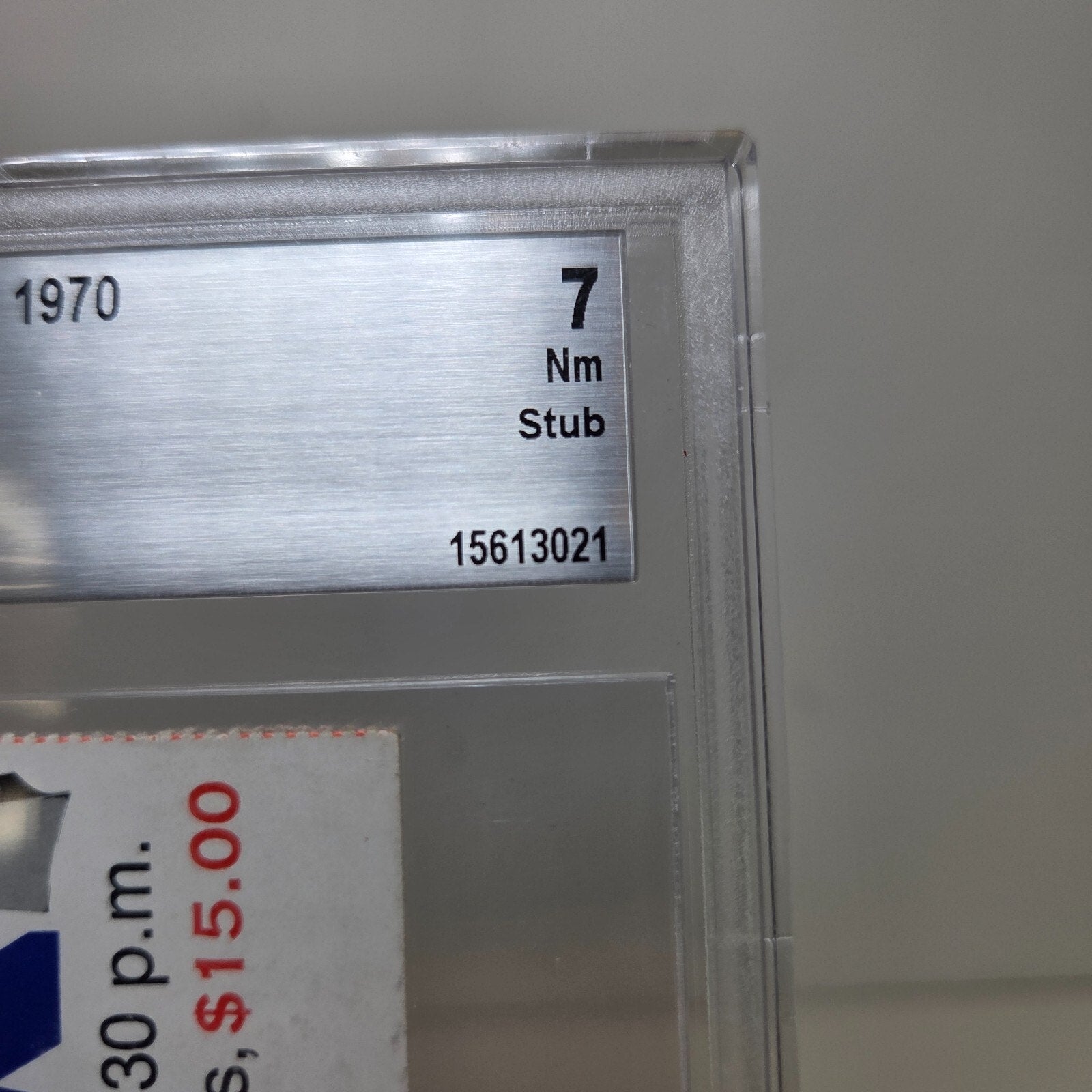 1970 Super Bowl IV Ticket Stub Chiefs vs Vikings Beckett 7 POP 1 Red $15