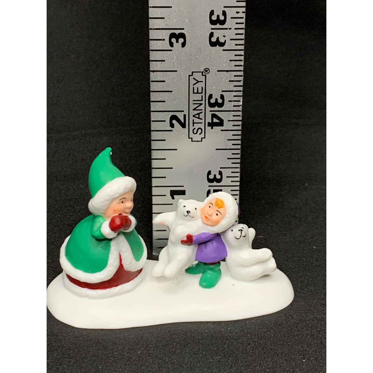 Dept 56 Can I Keep Them 56864 North Pole Elfland Polar Bears Retired 2004
