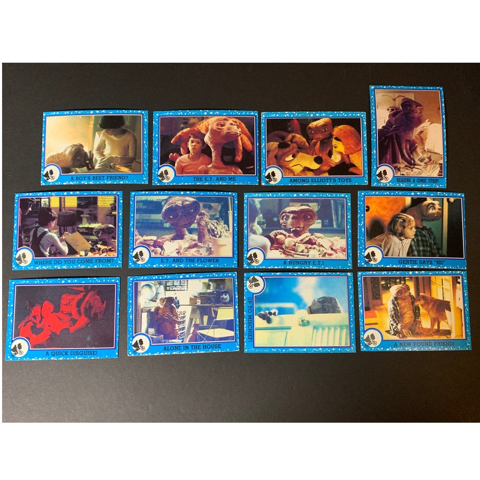 1982 Topps ET The Extra Terrestrial Trading Card Set No Stickers
