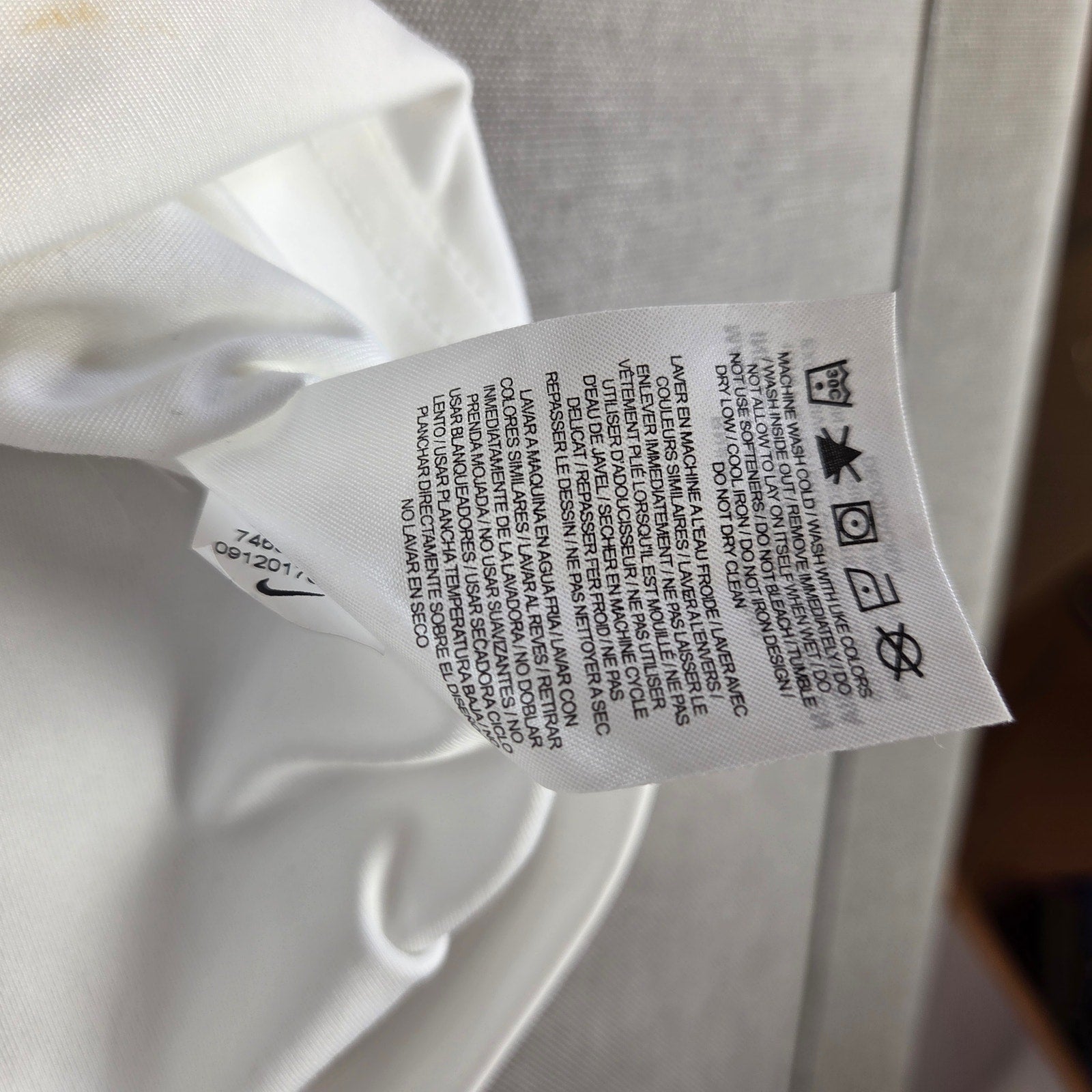 Nike Dri-FIT Minnesota Vikings NFL Equipment Training Polo Shirt White XXL