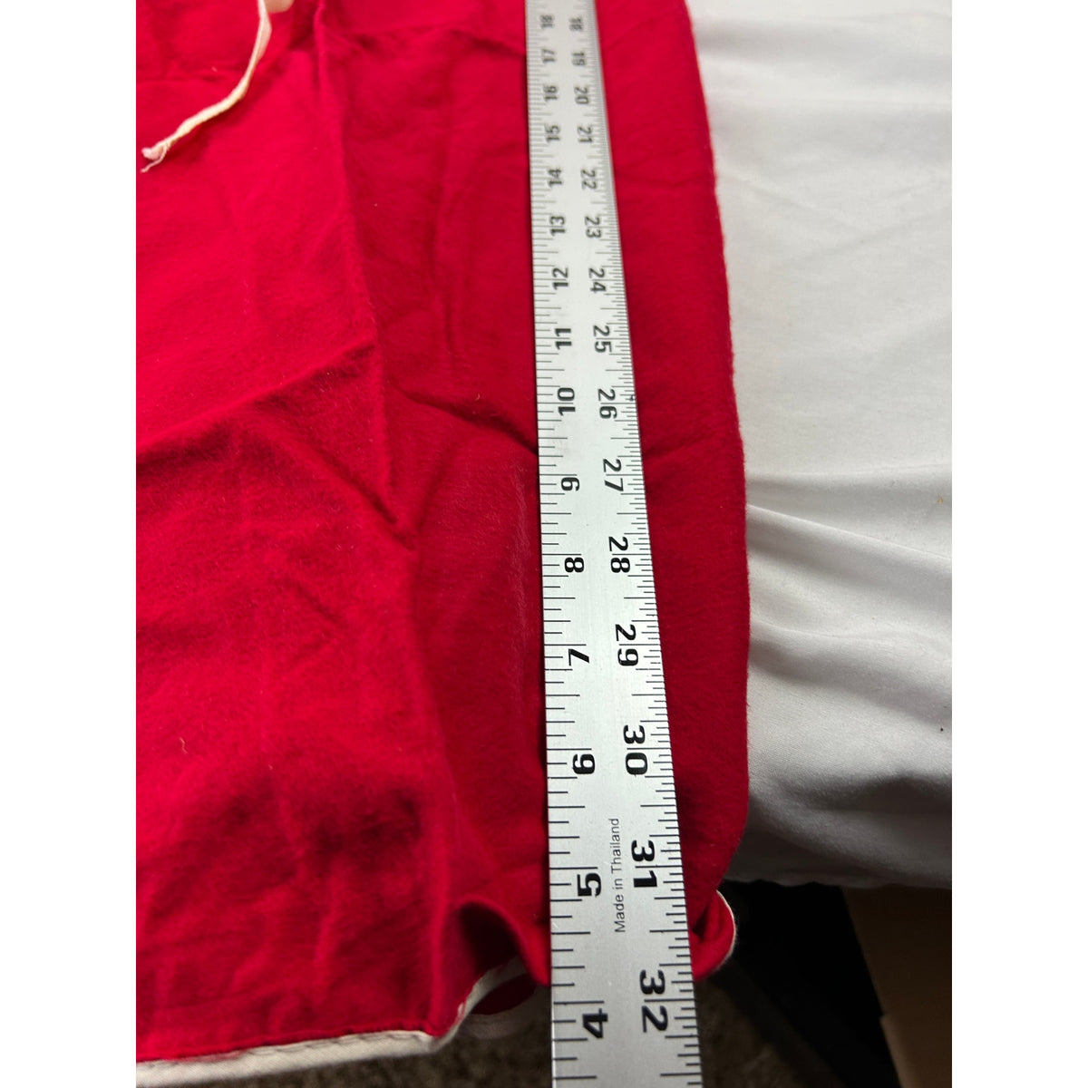 Vintage 1950s Santa Claus Suit Costume Medium 38-40 Mask Beard Box Complete