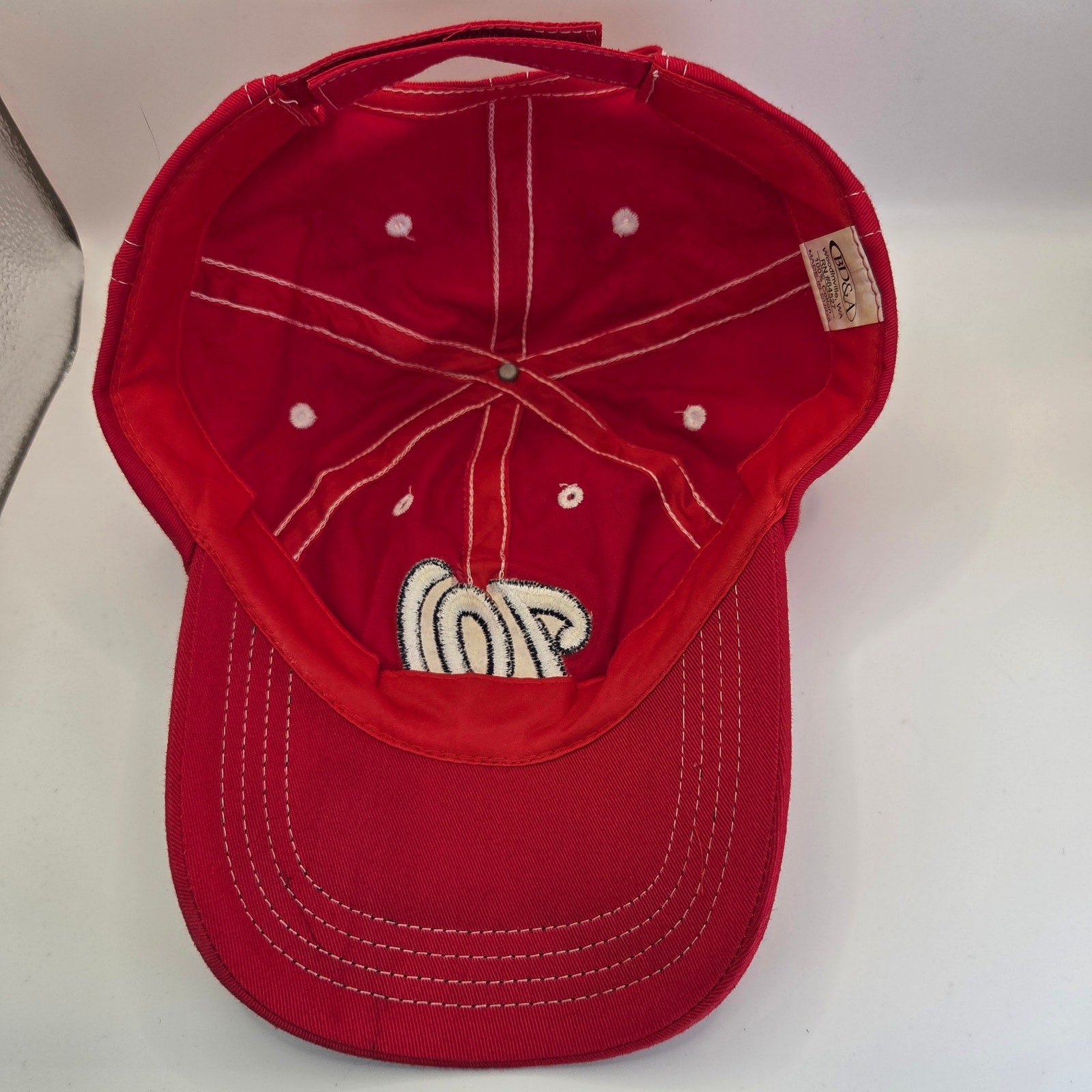 Washington Nationals Red Baseball Hat Snapback Adjustable Cap