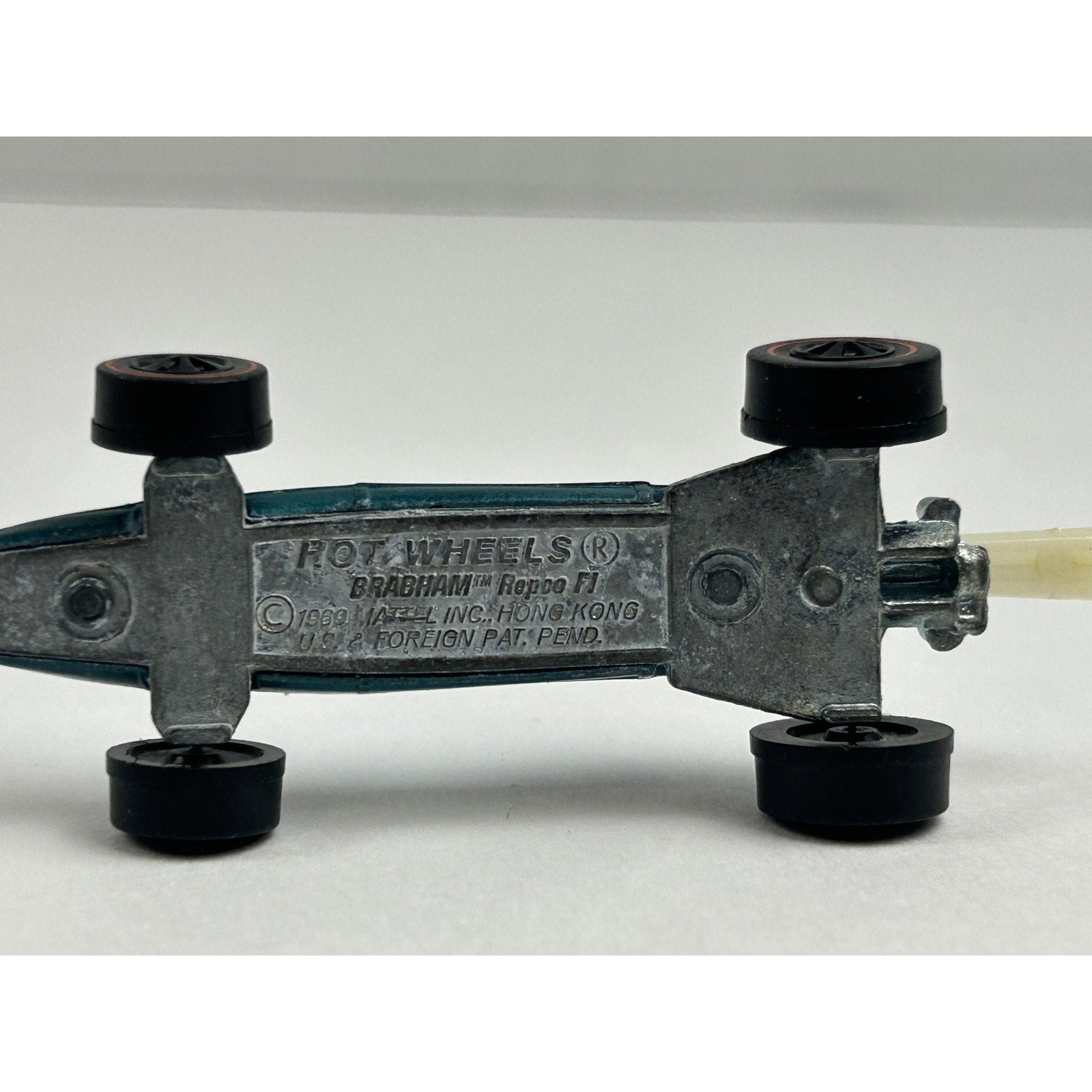 Vintage Hot Wheels Brabham Repco F1 Blue Redline 1969 Diecast Car